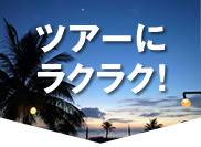 ツアーにラクラク!